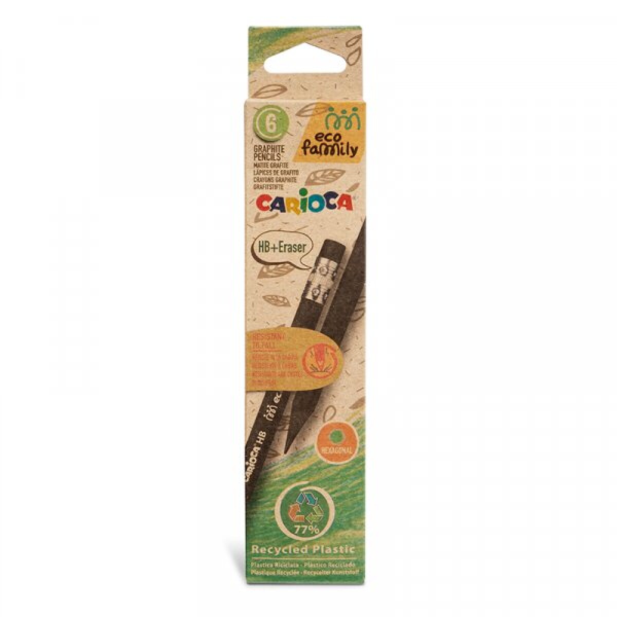 Lapices HB Eco Family x6 
