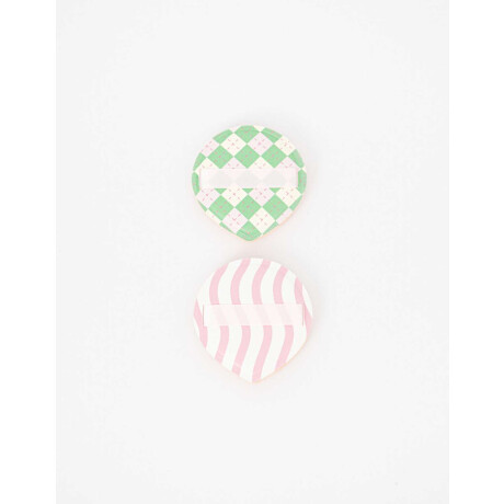 Set De Esponjas De Maquillaje Special Price Combinacion Multicolor