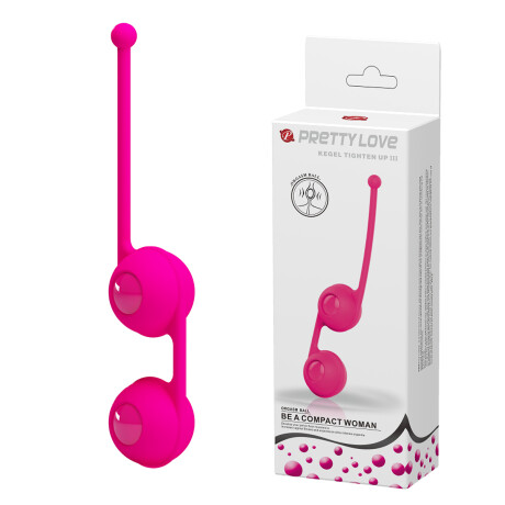 Bolas Vaginales Pretty Love Kegel Tighten III Fucsia