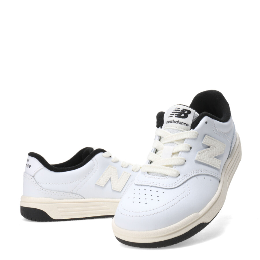 Championes de Niños New Balance Lifestyle Blanco - Nude - Negro