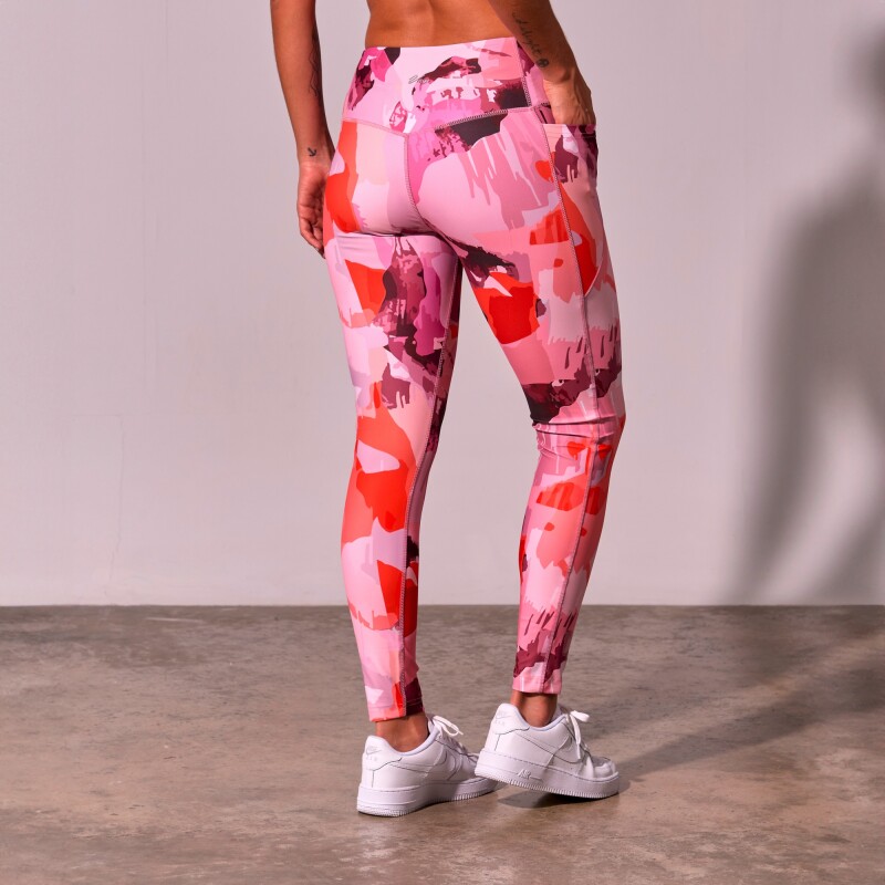 Pantalón Largo Serena Legging de Mujer Rosado