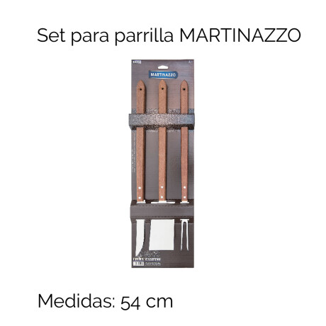 Set Parrilla X3 En Cartón Mz 10203 Unica