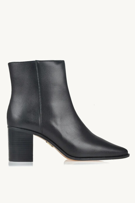 Bota de cuero Fiorella Negro Negro