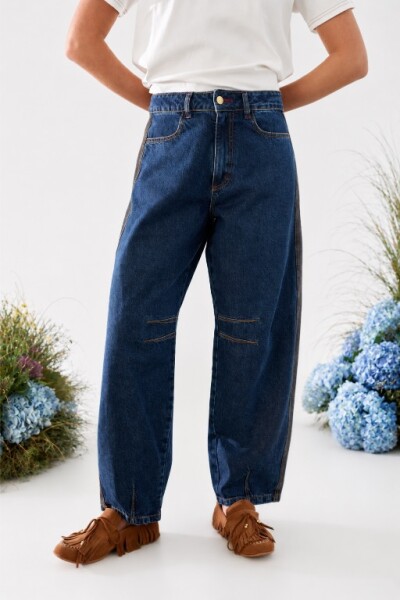 JEAN BARREL SAVIA Azul Y Negro