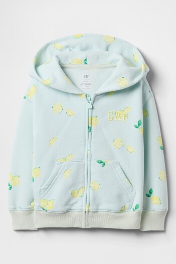 Canguro Con Cierre Logo Gap Toddler Niña Azul