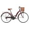 Bicicleta Baccio R.26 Dama Liberty 6v Urbana Bordeaux