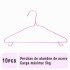 Perchas para ropa x10 unidades 2 colores Perchas Para Ropa X10 Unidades 2 Colores
