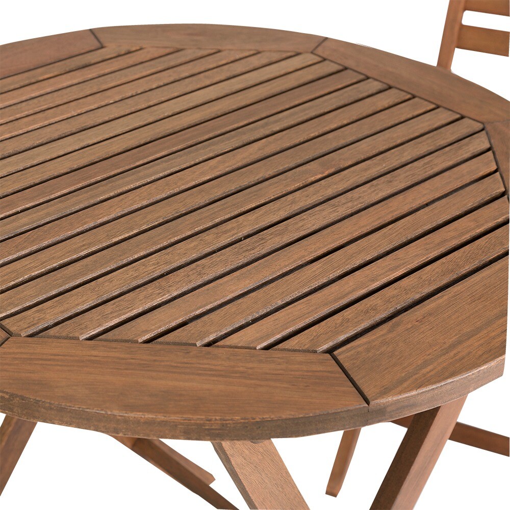 Kit Mesa + 2 Sillas Plegables - Ipanema Nogueira