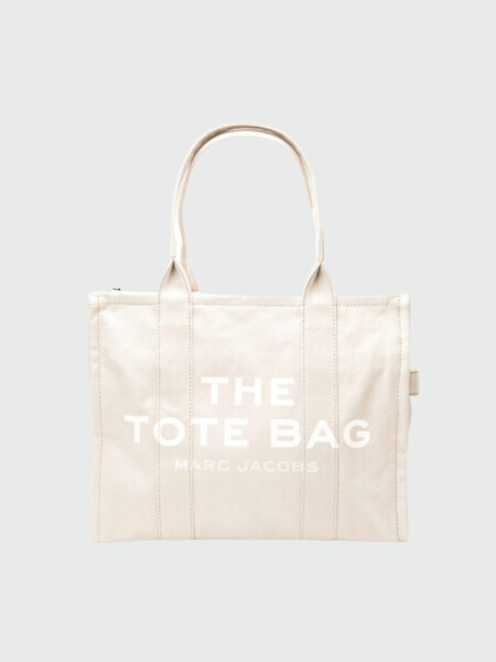 Marc jacobs - Bolso de lona, The Large Tote Bag Beige