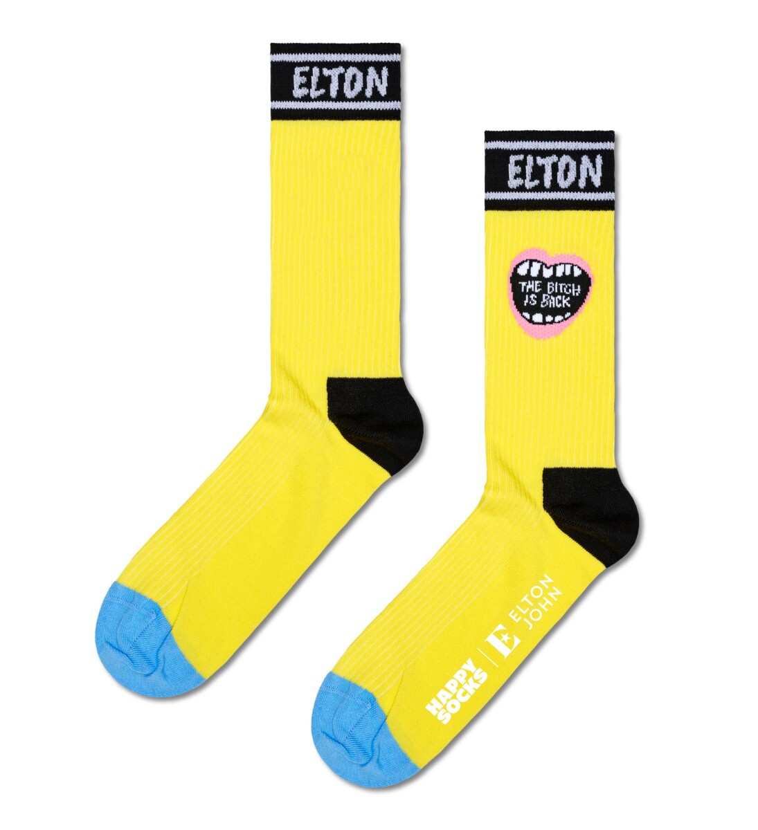 Happy Socks Medias - Elton John The Bitch Is Back 