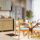Bajo Mesada 80 cm 2 Puertas 1 Cajón – Línea Simone Mendes GAMAS DE BEIGE