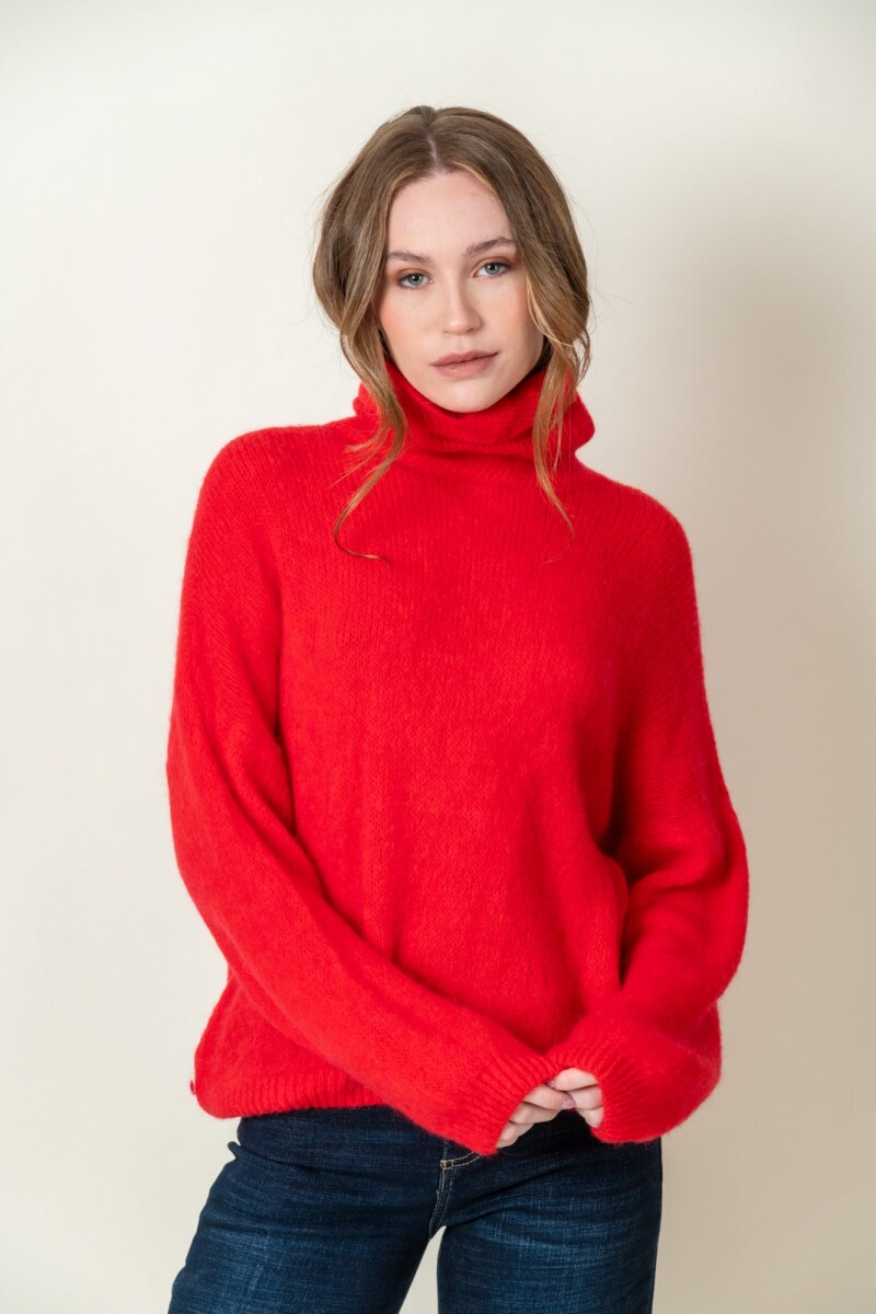 Sweater mohair - Rojo 