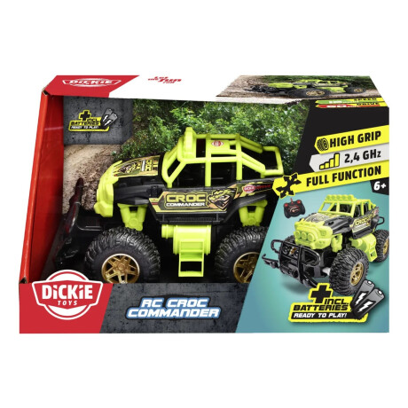 Dickie - Rc Croc Commander (jeep A Bateria Y Control Remoto) Dickie - Rc Croc Commander (jeep A Bateria Y Control Remoto)