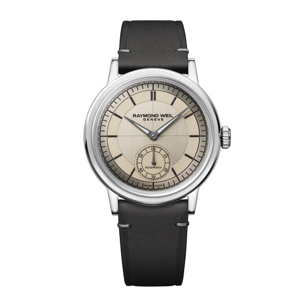 Reloj RAYMOND WEIL Millesime Small Seconds Automático con correa marrón y esfera champagne Reloj RAYMOND WEIL Millesime Small Seconds Automático con correa marrón y esfera champagne