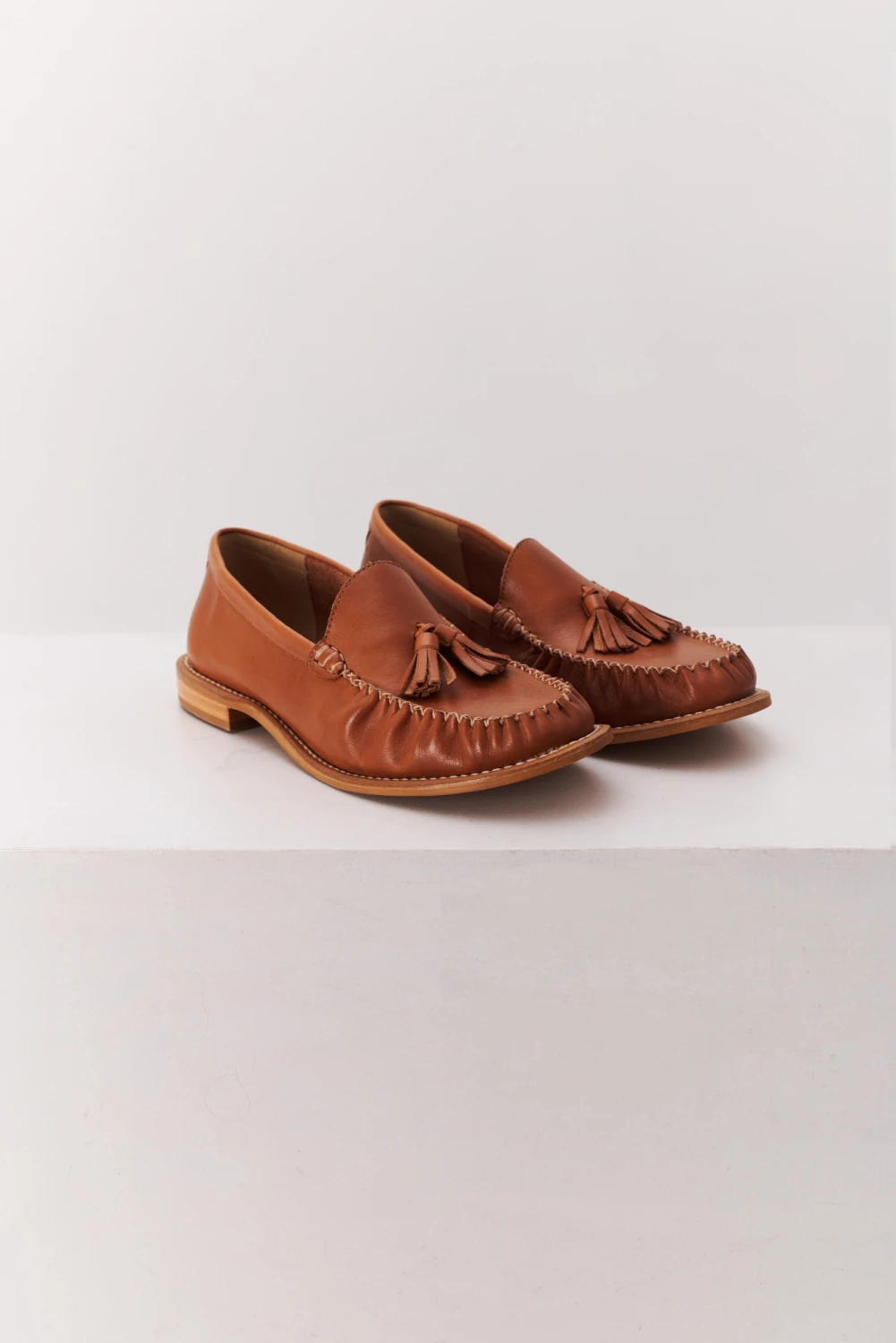 MOCASIN FLECOS camel 39