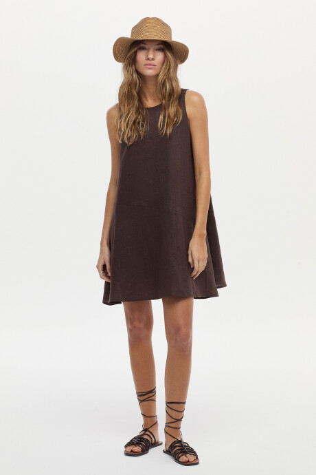 Vestido Olivia Chocolate