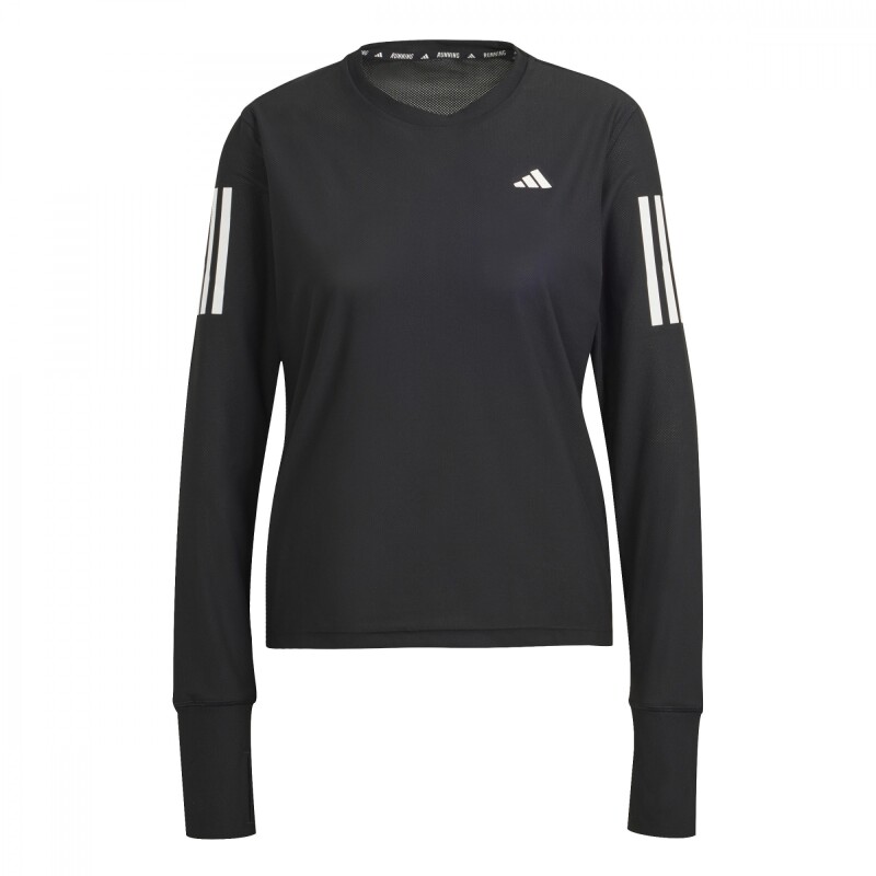 Camiseta Own The Run Longsleeve de Mujer Negro