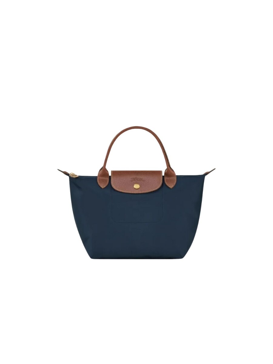 Longchamp -Cartera Longchamp plegable de nylon con cierre y asa corta, Le pliage S 