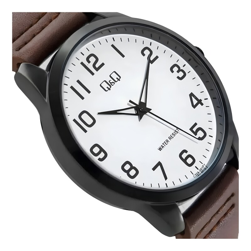 Reloj análogo Q&Q malla en color marron Modelo C32A001PY Reloj análogo Q&Q malla en color marron Modelo C32A001PY