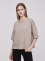 Remera Ahrnia Cemento
