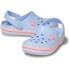 Crocs Crocband Clog T Niños 1 a 5 años Blue Frost/guava