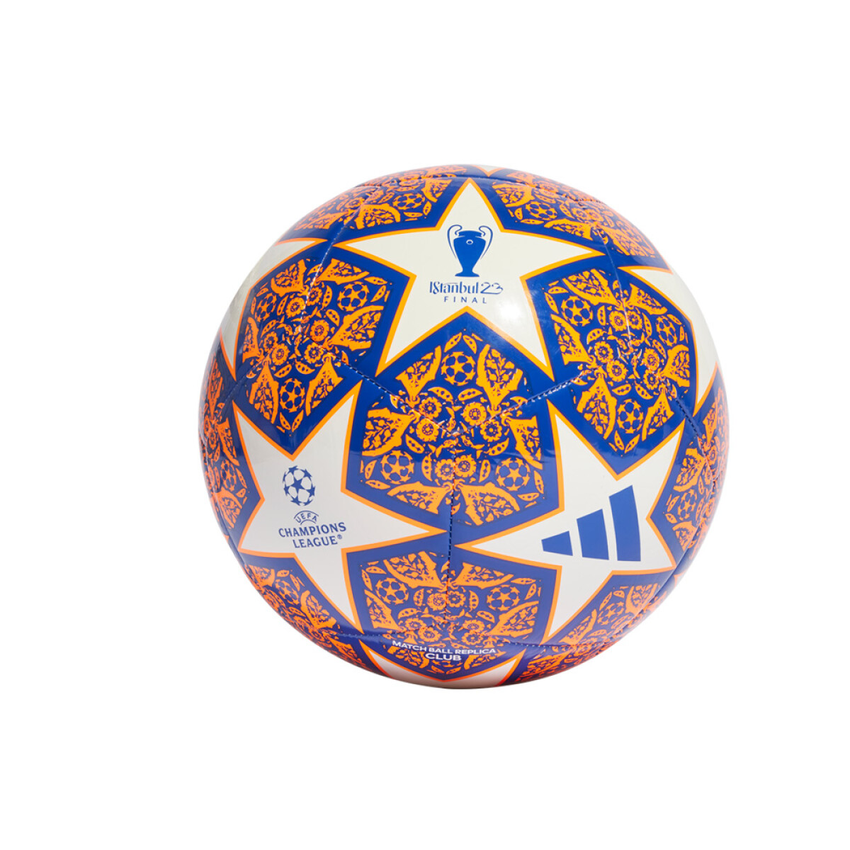 PELOTA adidas UCL CLUB ISTANBUL - Solar Orange / team royal blue / White 