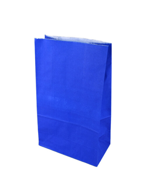 Bolsa panaderia 16x9x25 cm. AZUL