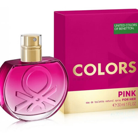 Perfume Benetton Colors Pink Eau de Toilette 30 ml para Mujer Perfume Benetton Colors Pink Eau de Toilette 30 ml para Mujer
