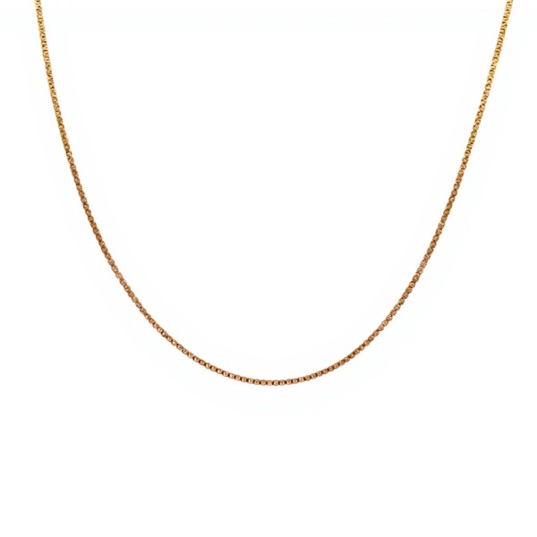Cadena cordon oro, cola de topo-Oro bajo -Sin Piedra-CD8008 sinpiedra