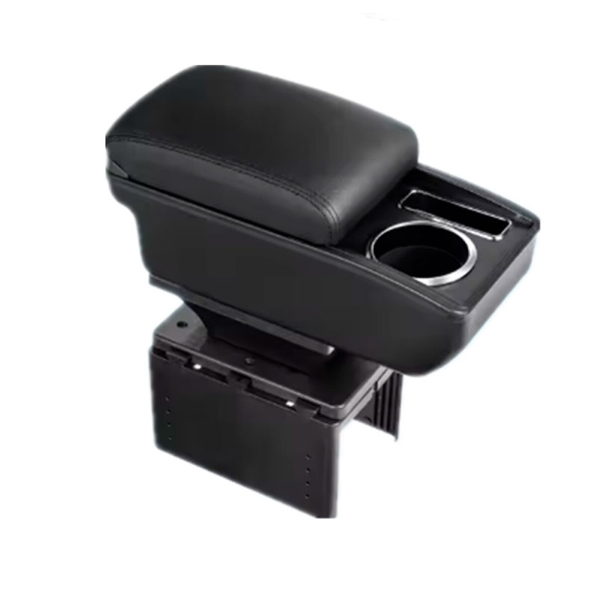 ACCESORIO INTERIOR - CONSOLA CENTRAL NEGRA C/ POSA VASO - 