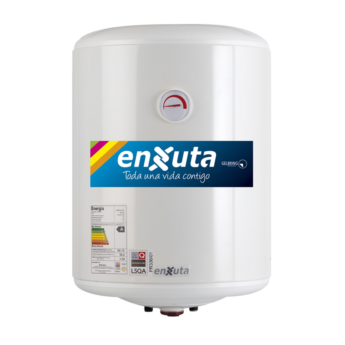 Termotanque Calefón Enxuta 50 L. Tenx2150 - TERMOTANQUE ENXUTA TENX1050/2150 
