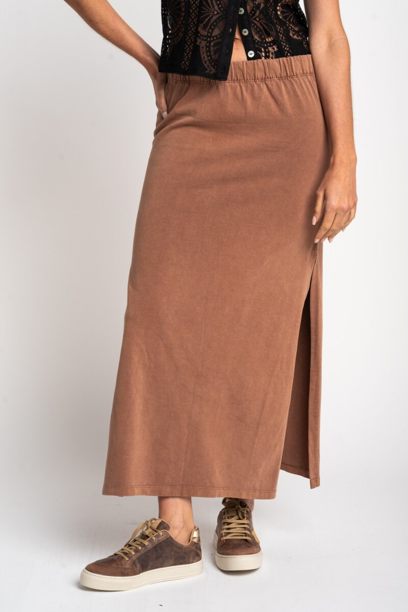 Falda Lavada Tajo Vison