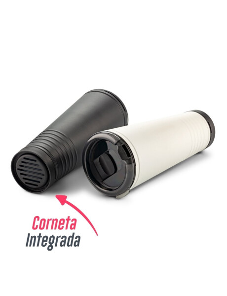 MUG TERMICO C/SILBATO VUVUZELA PLAST. 500ML BLANCO MUG TERMICO C/SILBATO VUVUZELA PLAST. 500ML BLANCO