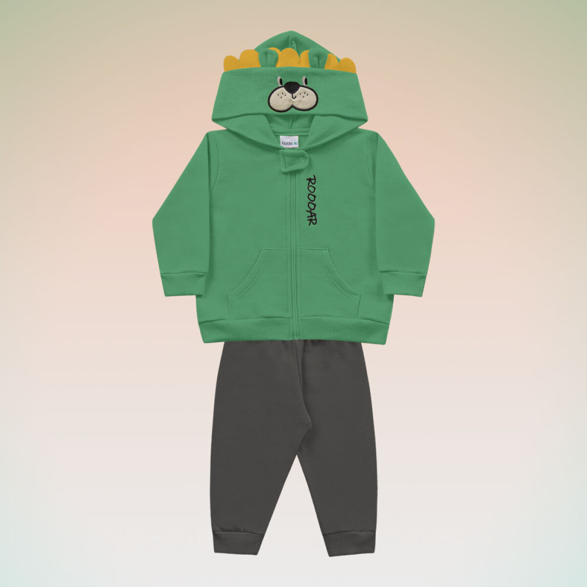 Conjunto bebe campera y pantalón 