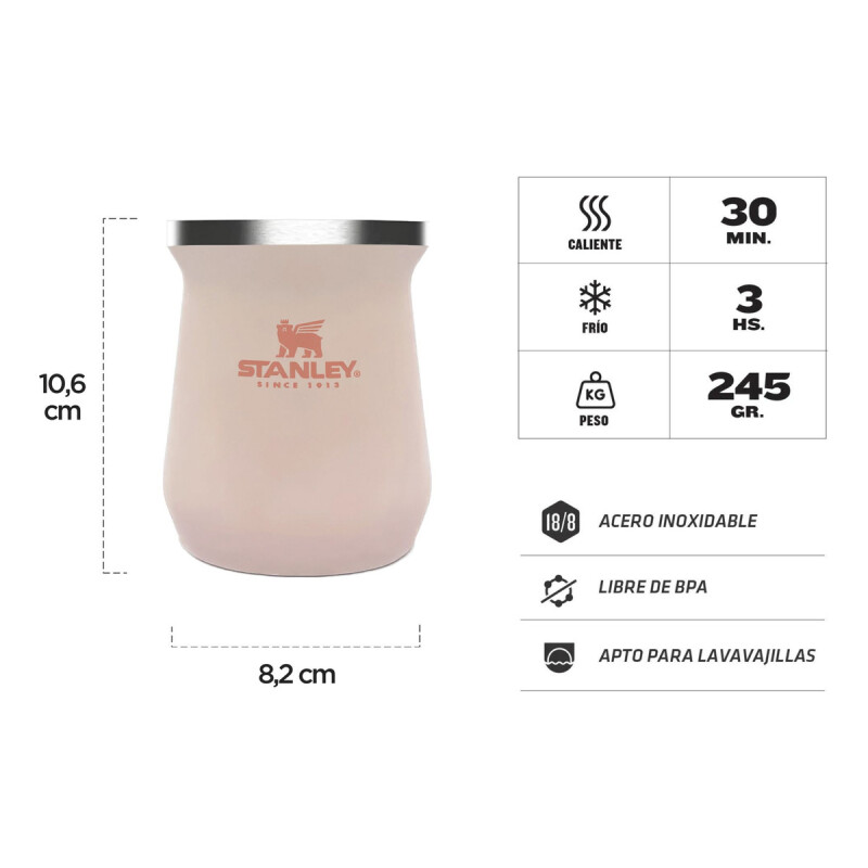 Combo Stanley Clásico, Termo Classic 940ml + Mate Acero Inox Combo Stanley Clásico, Termo Classic 940ml + Mate Acero Inox