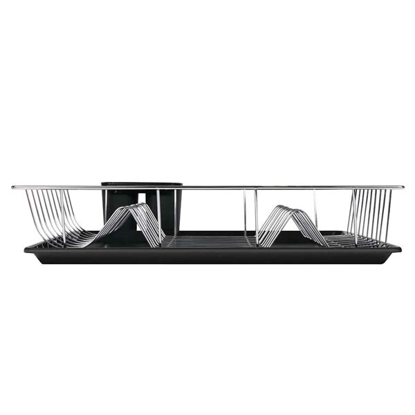 ESCURRIDOR PLATOS MOR ACERO CON NEGRO NEGRO