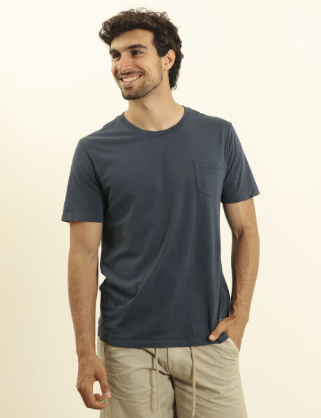 520298 T-SHIRT HARRY Azul Oscuro