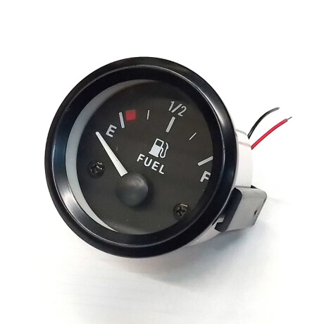 INSTRUMENTO RELOJ MEDIDOR - COMBUSTIBLE 52MM 12 VOLTS SIN FLOTADOR - INSTRUMENTO RELOJ MEDIDOR - COMBUSTIBLE 52MM 12 VOLTS SIN FLOTADOR -