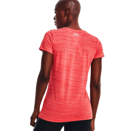 REMERA UNDER AMROUR TECH TIGER Red & Coral