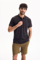 Remera Polo Viper Negro