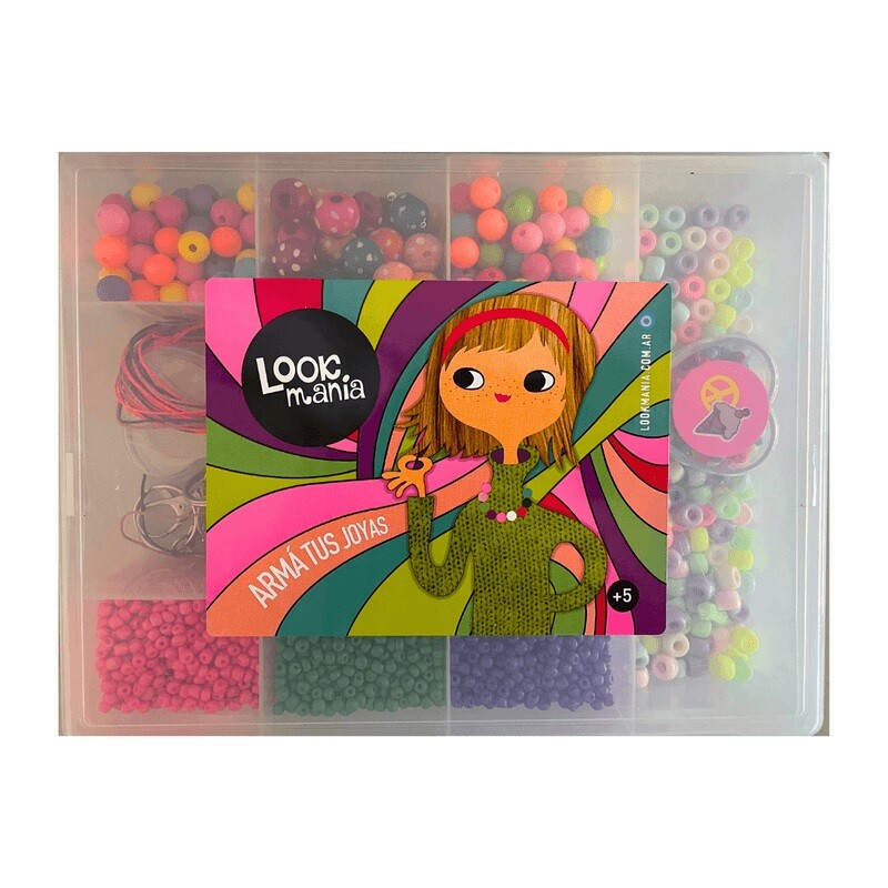 Caja Full de Mostacillas Look Mania (3 Modelos) LOOK MANIA MOSTACILLAS CAJA FULL - 3 MODELOS