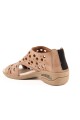 Sandalia circulo Taupe