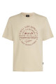 Remera O'Neill Chest Print - Beige Remera O'Neill Chest Print - Beige