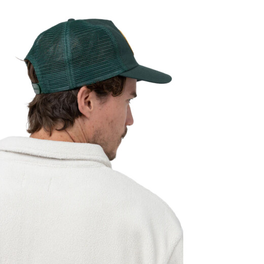 Gorro Rhythm Worn Path Trucker Cap - Verde Gorro Rhythm Worn Path Trucker Cap - Verde