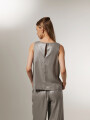 Musculosa Cariño Plateado