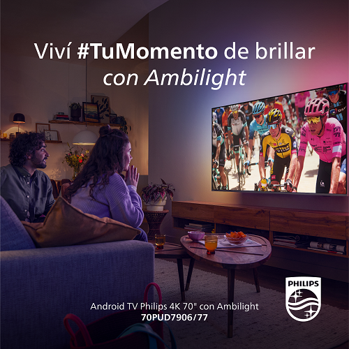 Philips tv con Android y Ambilight