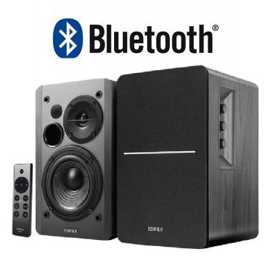 Parlantes Edifier 2.0 R1280DBs bluetooth negro Parlantes Edifier 2.0 R1280DBs bluetooth negro