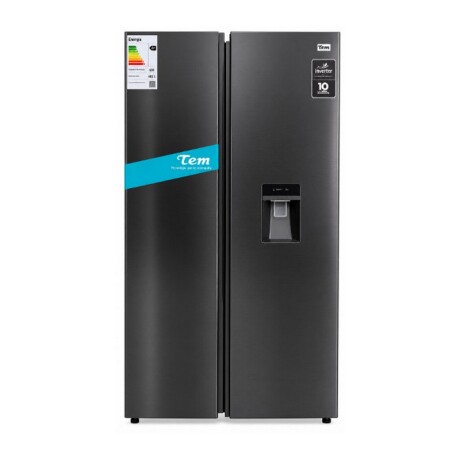 HELADERA TEM 436 LTS. SIDE BY SIDE FRIO SECO INVERTER HELADERA TEM 436 LTS. SIDE BY SIDE FRIO SECO INVERTER