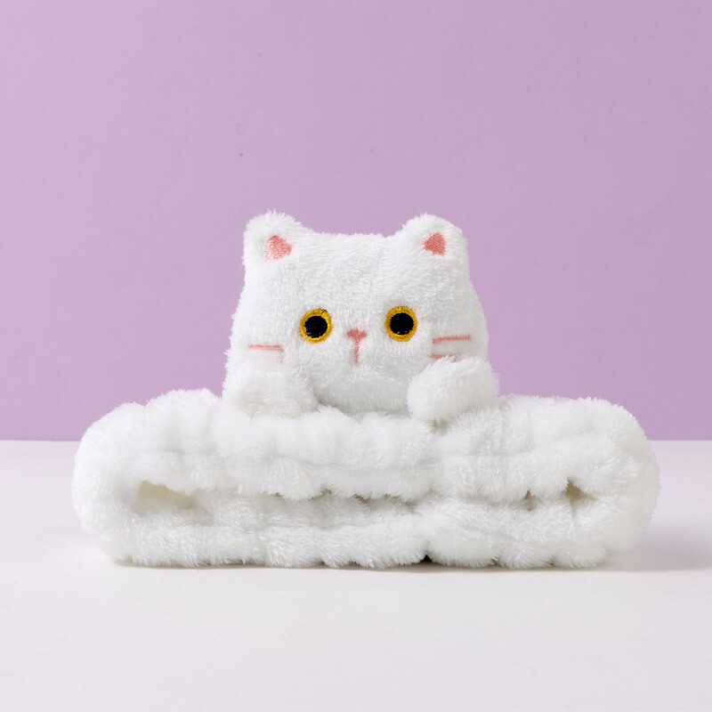 Vincha Para Maquillaje Gatito - Blanco Vincha Para Maquillaje Gatito - Blanco