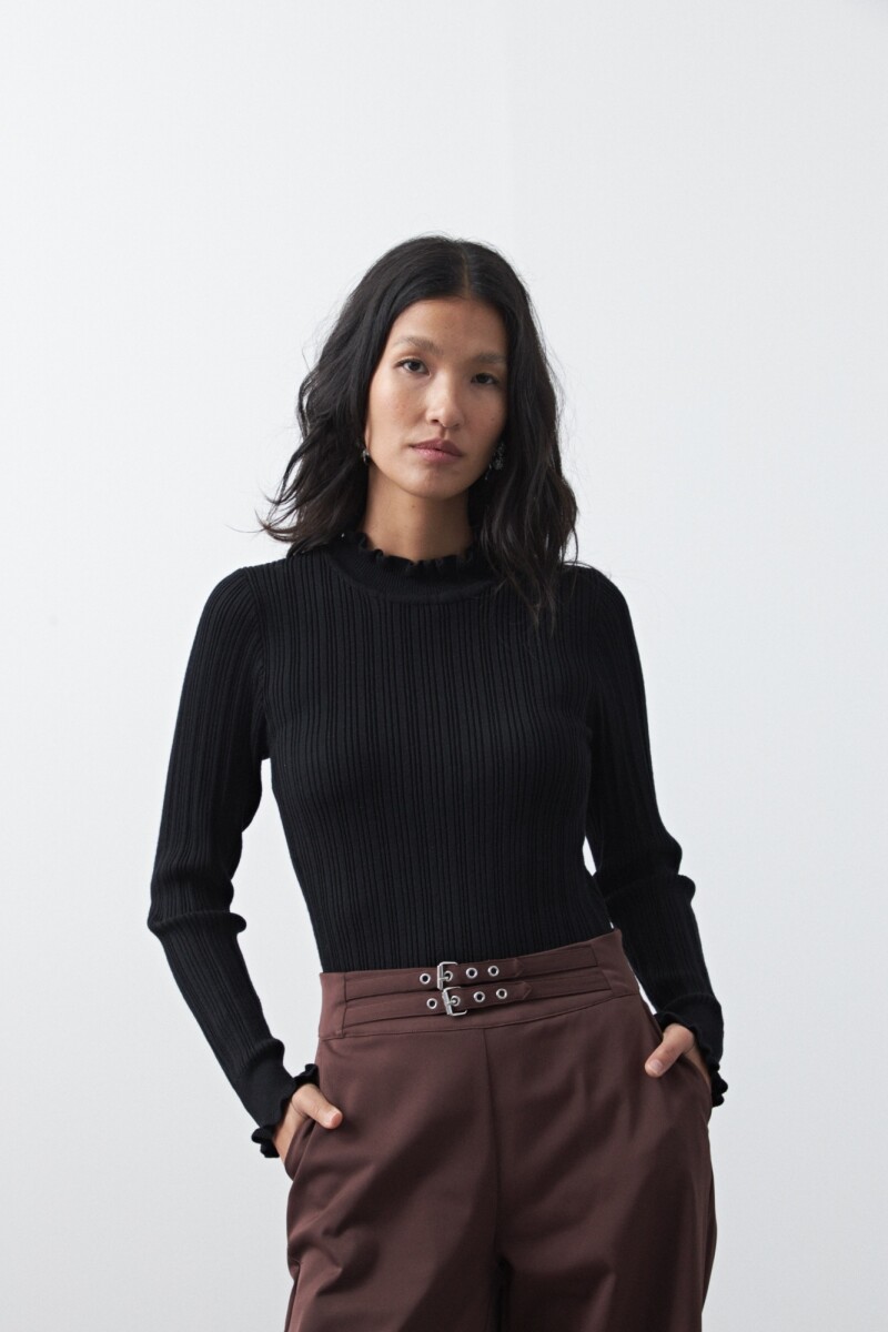 POLERA BETANIA Negro